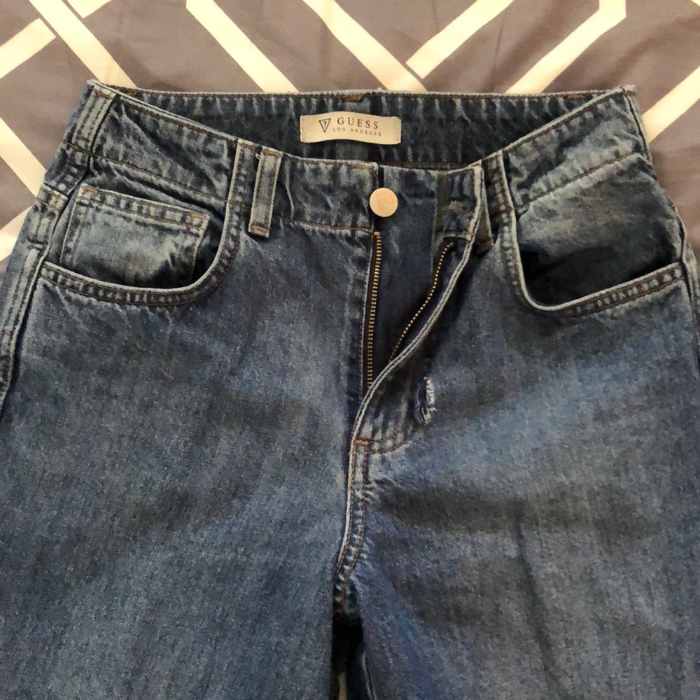 High waisted mom jeans